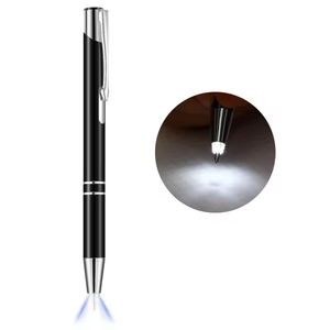 قلم حبر جاف مع ضوء للدعاية بشعار مخصص حسب الطلب - Product Image 2