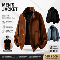 Veste matelassée d'hiver pour homme de qualité supérieure, écologique, col montant classique, style business décontracté, fermeture éclair, couleur unie