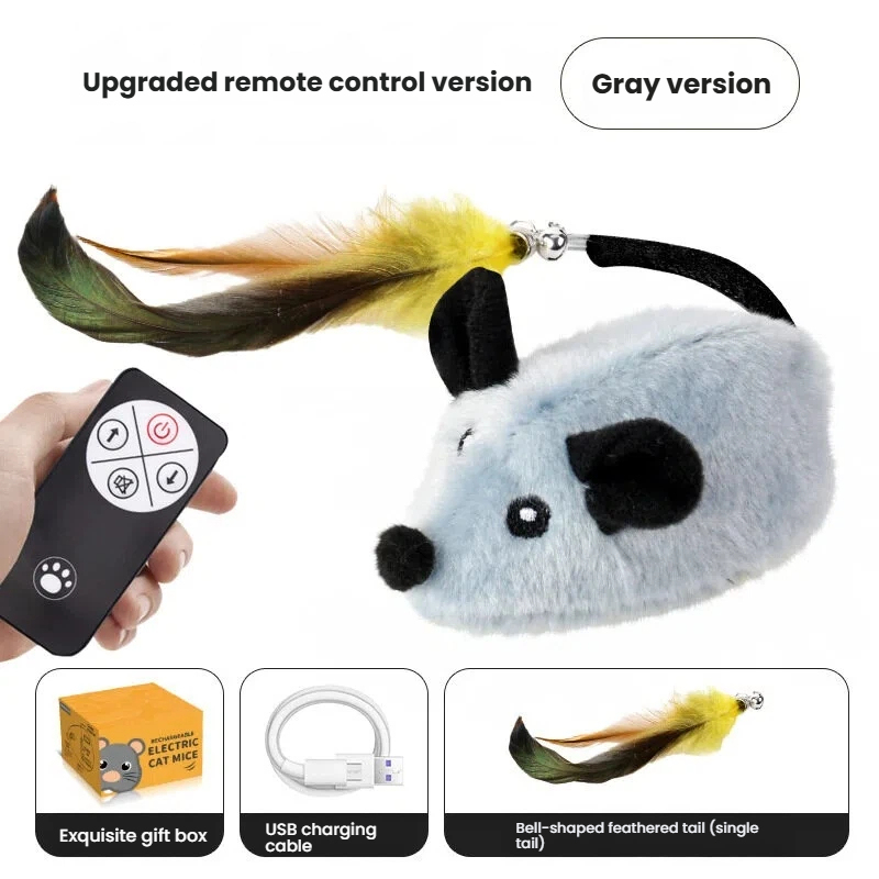 Grey - Simulated Mouse [Remote Control]
