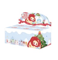 Nouveau Produit Authentique Yooki Série Noël Dingding Dang Pendentif en Peluche PVC Boîte Mystère Mignonne Poupée Cadeau Créatif de Fête