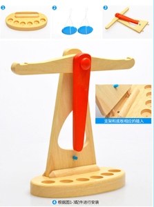 educación <span class=keywords><strong>de</strong></span> la primera infancia ilustración plana llamado equilibrio juguetes <span class=keywords><strong>de</strong></span> madera para niños regalos <span class=keywords><strong>de</strong></span> <span class=keywords><strong>cumpleaños</strong></span> - Product Image 6