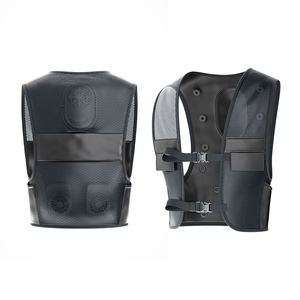 ग्रीष्मकालीन आउटडोर वर्क सेमीकंडक्टर कूलिंग वेस्ट लंबे समय तक चलने वाले पंखे जैकेट 100% पॉलिएस्टर पेल्टियर कूलिंग वेस्ट - Product Image 5