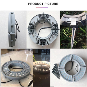 Hoop Đèn Cây Cedrus Maple Dừa Palm RGBW Led Cảnh Quan Lights Decor Ôm Cây Đèn Palm Tree Vòng Đèn - Product Image 2