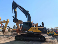 حفارة زاحفة مستعملة من نوع VOLVOEC 290 EC210 EC220 بوزن 29 طن، حفارة هيدروليكية ثقيلة مستعملة من طراز Volvo EC290 240 210