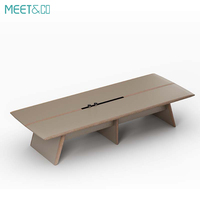 Ensemble de chaises modernes modulaires en bois de haute qualité, bureau extensible pour salle de réunion, bureau à domicile, panneau en bois élégant pour salle de réunion