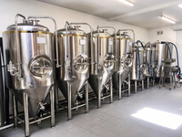 Équipement de brassage de bière, 1200l, 10 l, système de mélange, réservoir de fermentation