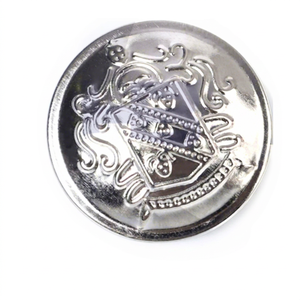 Boutons en acier hautement polonais pour un look uniforme propre et élégant Boutons en acier pressés pour les tenues de travail et les vêtements coordonnés - Product Image 1