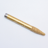 Fraise à graver diamantée brasée A9-6**3*20*60, fraise à pierre, graveur, outil de coupe pour marbre et granit, lames de couteau à sculpter