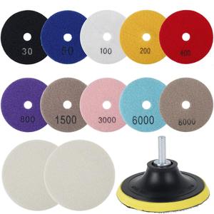 Professional Wet Dry Diamond <b>Polishing</b> Pads for Granite Marble Quartz - Product Image 4