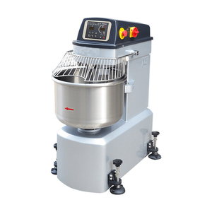 מיקסר בצק מסחרי חדש מנירוסטה 25 ק\"ג/50 ק\"ג 125 ק\"ג מכונת לישה וערבוב לחם וגלוטן ניידת שקטה דיגיטלית - Product Image 1