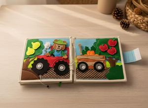 Jouets éducatifs en feutre inspirés de Montessori pour l'apprentissage préscolaire, les compétences sensorielles, l'éducation des enfants de 3 à 6 ans, garçons et filles - Product Image 4