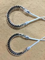 Élément chauffant infrarouge en quartz en fibre de carbone en forme de U à chauffage rapide, tube de remplacement pour chauffage solaire et chauffage d'appoint