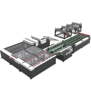 Air Conditioning hvac square duct making machines made in China rectangular air duct production line 5 duct making machine