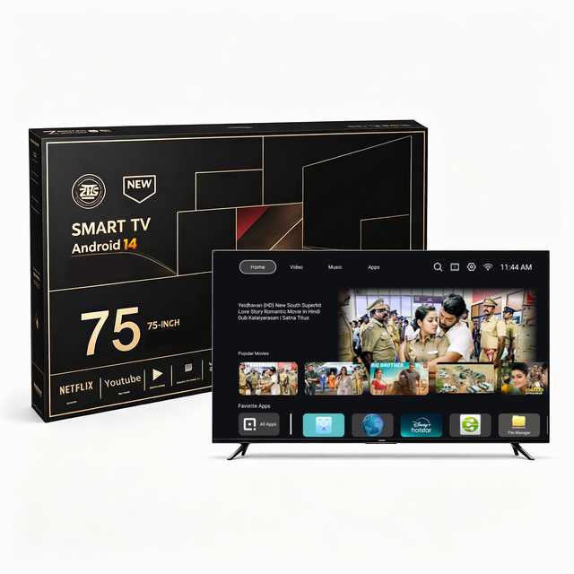 75 Inch Android Smart TV Television 55" Pouces TV Televizor 75 Inch Smart TV for Hotel