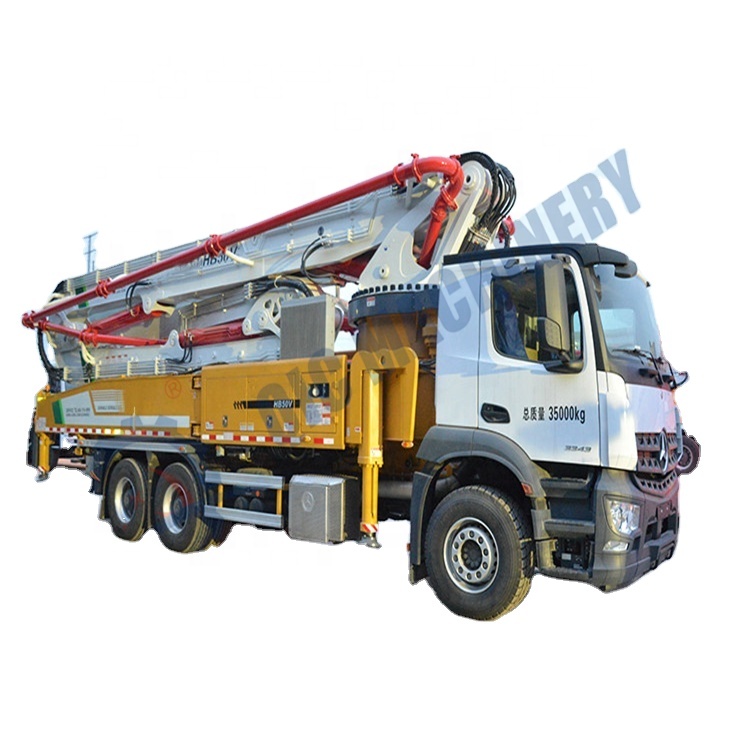 Конвейерная Машина для строительных работ, грузовик с бетононасосом на большие расстояния