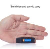 Enregistreur vocal USB MINI 32G Enregistreur sonore portable Batterie au lithium intégrée Mini stylo vocal Mini enregistreur audio numérique USB