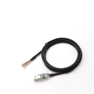 Puce Rs232/Rs485 Ftdi coque transparente USB vers câble série à extrémité ouverte - Product Image 3