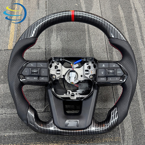 En stock pour Toyota, volant en bois et fibre de carbone de qualité OEM pour Hilux, Corolla, GR86, Camry, Land Cruiser 100, série 80 - Product Image 1
