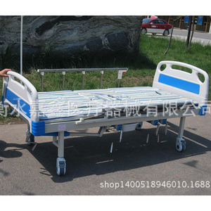 Cama de enfermería manual Jiaxin 8856 con barandilla para el cuidado del paciente - Product Image 3