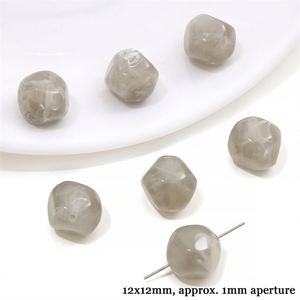 Perline in Resina Irregolare Effetto <span class=keywords><strong>Ambra</strong></span> Naturale per Creazione di Gioielli, Vendita Diretta all'Ingrosso - Product Image 6