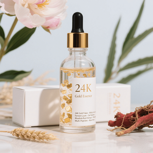 เซรั่มบำรุงผิวหน้าทองคำ24K วิตามินซีกรดไฮยาลูโรนิกคอลลาเจนบำรุงผิวเพิ่มความกระจ่างใส - Product Image 5
