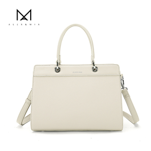 Bolso Bandolera de Moda de Verano para Mujer, Bolso de Hombro Informal de Gran Capacidad, Correa Única, Cierre de Cremallera, Color Sólido de PU, Alex&Mia - Product Image 3
