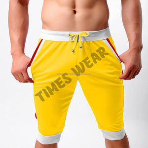 Pantalones cortos de algodón/poliéster de alta calidad para hombre con bolsillos, talla personalizable - Product Image 1