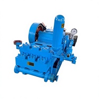 Pompe à boue diesel électrique à double cylindre BW390 avec débit de 390 L/min pour forage de fossés, longue durée de service