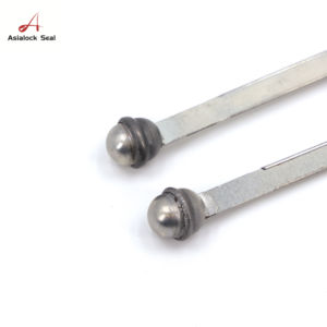 A-332 cố định Chiều dài tự khóa hàng hóa an ninh kim loại Clip dây đeo con dấu - Product Image 6