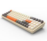 Clavier mécanique RGB haut de gamme, programmable et à changement à chaud, avec connecteur USB-C, 78 touches, pour PC et