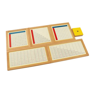 Offre Spéciale gros matériel Montessori aides pédagogiques jouets éducatifs Multiplication tableaux de travail matériel mathématique - Product Image 2