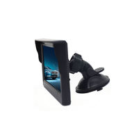 Monitor de Coche DC9V-36V, Pantalla HD de Marcha Atrás, Pantalla LCD TFT de 4,3 Pulgadas, Relación de Aspecto 16:9, Pantalla a Color, 2 Entradas de Video, Monitor de Escritorio