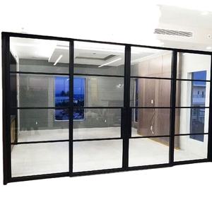 Gaya tradisional Perancis keamanan pintu masuk dan jendela baja nirkarat ayunan permukaan terbuka untuk interior Villa - Product Image 6