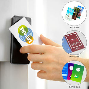 Servicio de Impresión de Tarjetas de Membresía NFC RFID de PVC Blanco Brillante, Entrega Rápida, Bajo MOQ, Tarjetas Inteligentes Resistentes al Agua, Pago en Hoteles T5577 - Product Image 2