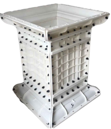 Moule à injection durable en plastique ABS et caoutchouc pour pot de fleurs en béton, largeur moyenne 40 cm, pour extérieur - Product Image 5