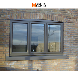 Wanjia nfrc CSA biệt thự tùy chỉnh nhiệt phá vỡ cửa sổ cách âm đôi kính cửa sổ nhôm cửa sổ - Product Image 1
