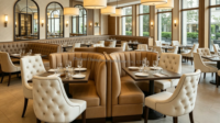 Ensemble de meubles de salon haut de gamme avec canapé et fauteuils épaissis et résistants pour salon de luxe