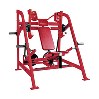 Machine de musculation professionnelle à charge libre en acier, robuste et sûre, pour exercices de tirage dorsal et de pression des bras