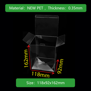 Scatola Protettiva Trasparente in PET/PP Spessore 0,35mm 4 Pollici per Funko Pop Craft con Pellicola Protettiva - Product Image 2