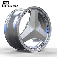 Personalizado 18 19 20 21 22 23 24 26 pulgadas aleación 2 piezas forjado Spinning Center coche ruedas llantas 5X120 para Comodora Bmw varios modelos