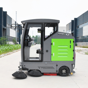 Máquina barredora de calles eléctrica premium para limpieza comercial de plazas y edificios de oficinas. - Product Image 2