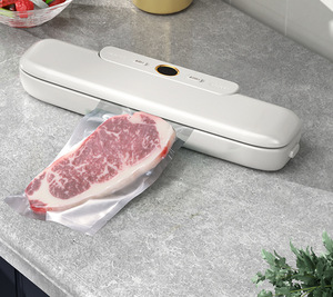 Machine de mise sous vide automatique pour aliments, avec modes sec et humide, compacte, pour la conservation de la viande et des légumes, avec 10 accessoires - Product Image 5