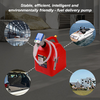 Bomba de Aceite Autocebante de Plástico Portátil y Conveniente, Funciona con Batería, para Estación de Servicio, Reparación de Automóviles, Suministro de Energía Eléctrica
