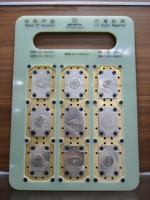 Placas de Latón CNC de Alta Calidad, Placas de Impresión Premium, Troqueles para Estampado en Caliente, Bloques de Grabado en Relieve TPS DF-12-026