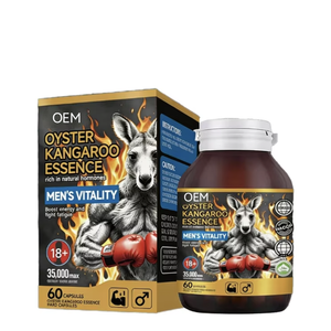 OEM Offre Spéciale : Capsules d'Énergie Naturelle Strong Man Oyster Essence Kangaroo MACA – Améliore l'Immunité et la Gestion de l'Énergie – 60 Comprimés - Product Image 1