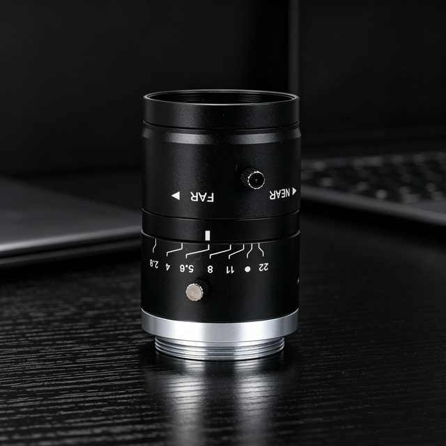 8mm 1/1.8" C Mount Fixed Lens for Factory Automation and Assembly Line Vision Systems