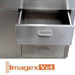 Table de manipulation en acier inoxydable pour clinique vétérinaire, traitement des animaux, euthanasie, équipement hospitalier - Product Image 6