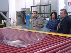 Chất lượng cao đường cong kính ủ Lò thủy tinh ủ lò uốn cong kính ủ lò - Product Image 5