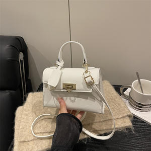 Sac à bandoulière pour femme vintage haut de gamme multi-usages, sac à main <span class=keywords><strong>bicolore</strong></span>, sac à main élégant, sac d'affaires, portefeuille pour femme, cadeaux - Product Image 4