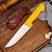 Ensemble de couteaux de chef en acier Damas moderne personnalisable, finition hautement polie, manche en plastique ambidextre, couteaux de cuisine durables